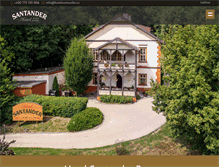 Tablet Screenshot of hotelsantander.cz